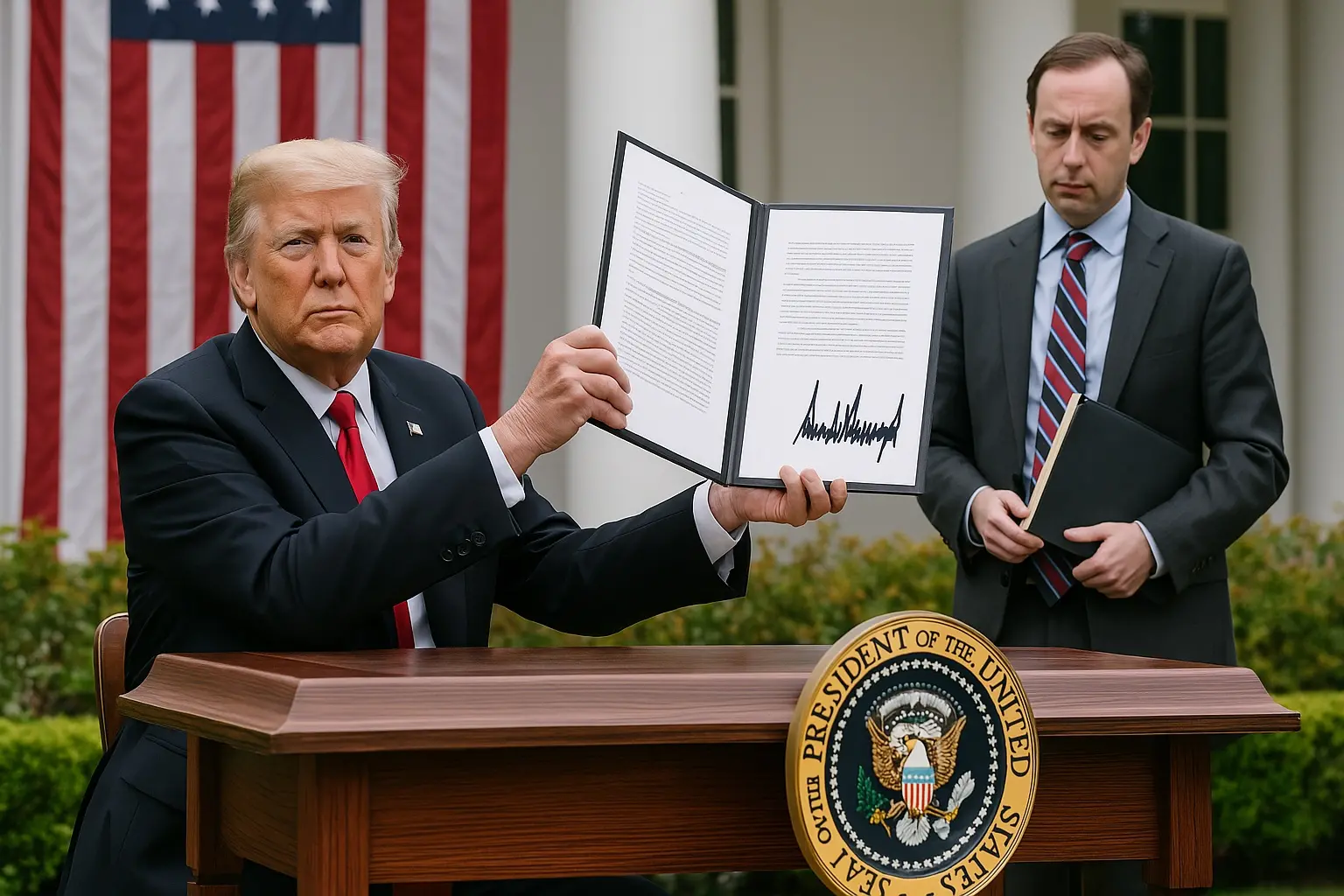 特朗普新的关税举措引发全球金融市场震动 加密货币大幅下跌