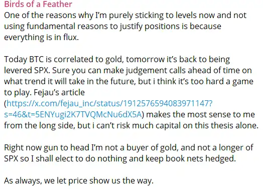 交易员 Eugene：坚持纯粹技术面分析，选择按兵不动