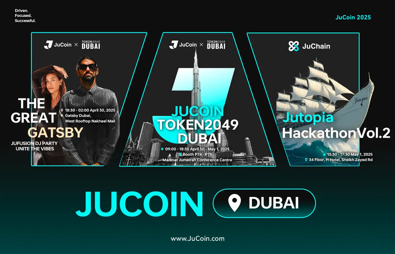 JuCoin 携生态力量亮相迪拜 TOKEN2049  链接开发者与资本共塑 Web3 新纪元
