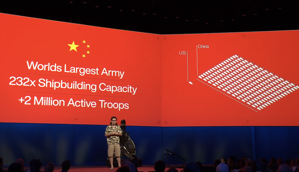 ​翻轉台海戰爭靠 AI 軍武？從 Anduril 創辦人 Luckey 的警告，看台灣對中國防禦戰略