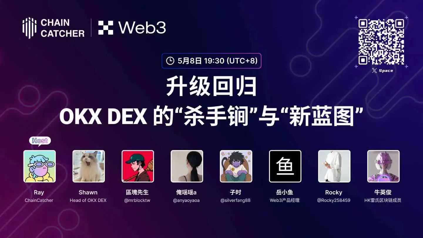 OKX DEX 升级回归后的“杀手锏”与“新蓝图”|Space 活动观点集锦