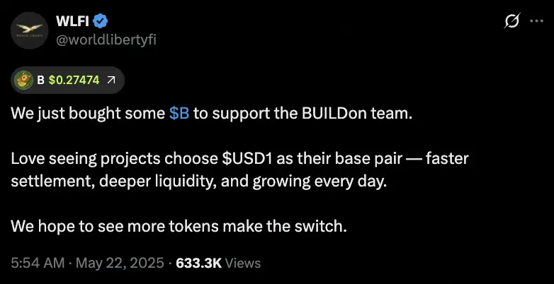 USD1 崛起与 GENIUS 法案:特朗普政府重塑稳定币市场格局