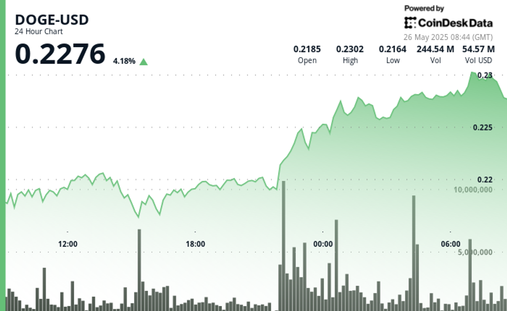 Dogecoin Extends Rally as Whale Accumulation Signals Growing Confidence