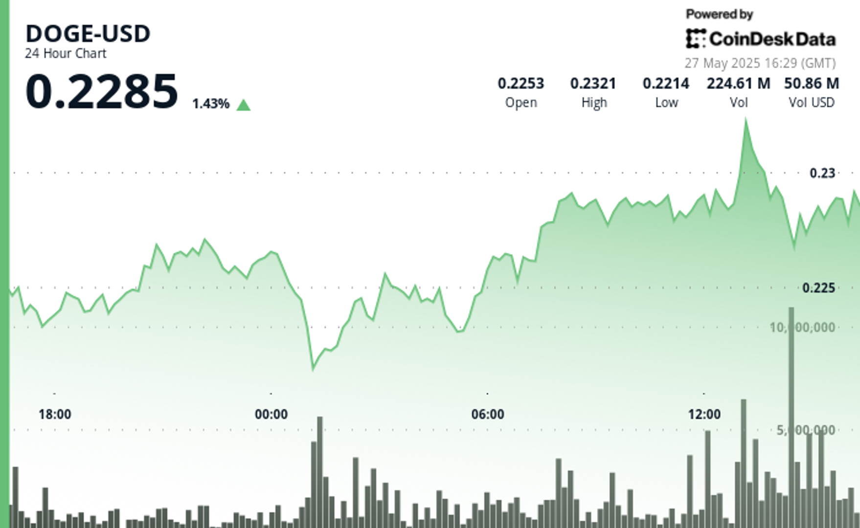 Dogecoin Rebounds 5.5% as Whale Accumulation Fuels Bullish Momentum