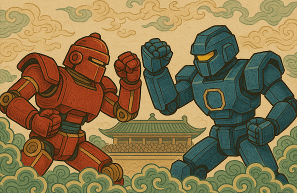 ​《鋼鐵擂台》真實上演！中國機器人格鬥大會開打，擂台成未來戰場預演