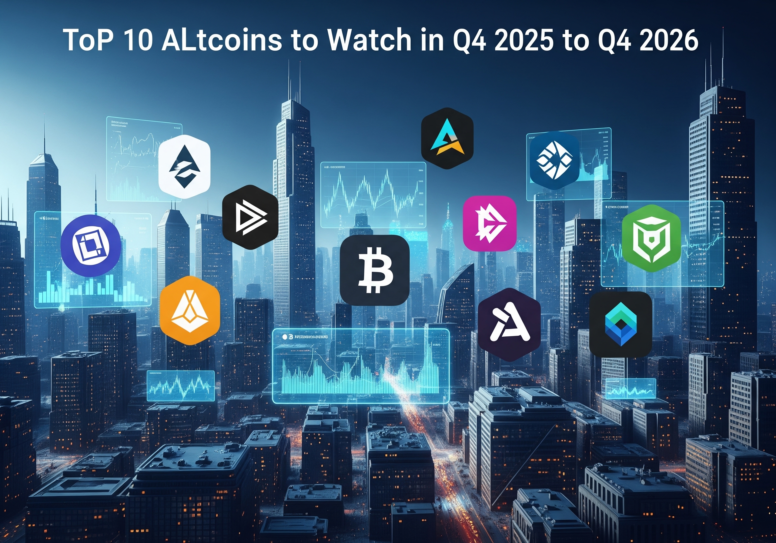 Top 10 Altcoins to Watch in Q4 2025 to Q4 2026
