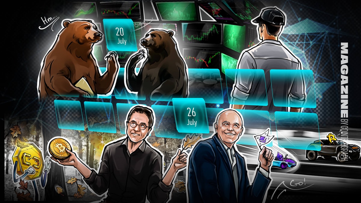 XRP dip was a ‘healthy correction,’ Ether supply shock: Hodler’s Digest, July 20