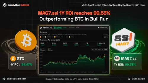 MAG7.ssi 重回 0.9 USDT，综合年化收益突破 60%