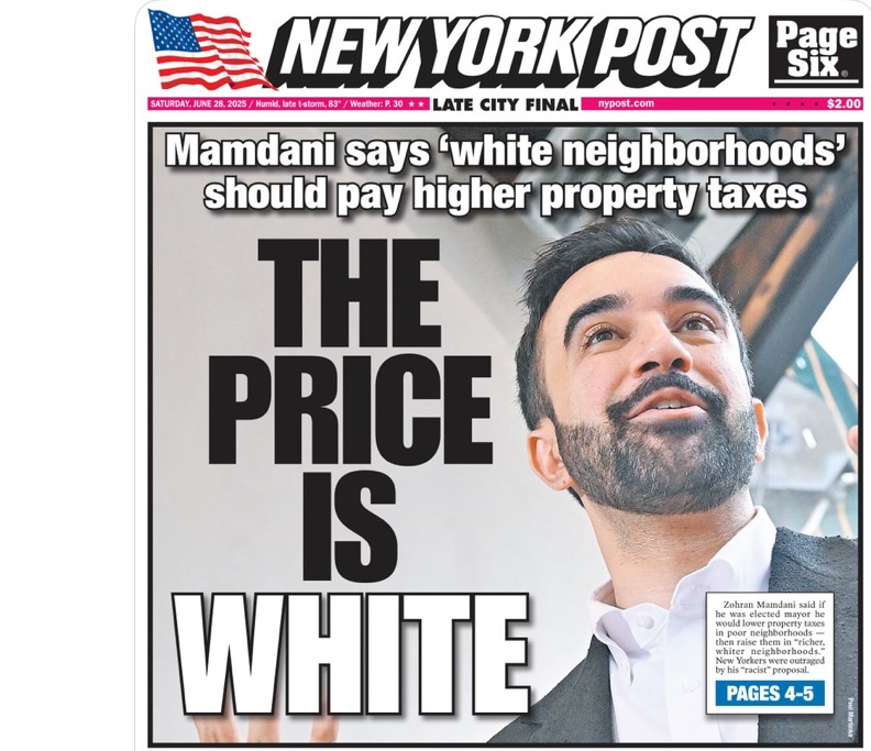 就恨白富美！紐約民主黨市長候選人 Mamani 提出百萬富翁萬萬稅政策 