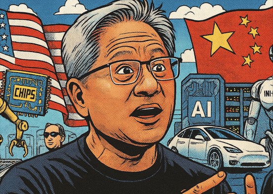 輝達黃仁勳：美中競爭與合作可以並存，全球供應鏈不會相互脫鉤 