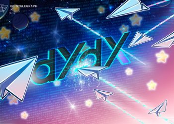 DeFi platform dYdX plans Telegram trading in roadmap update as earnings slide