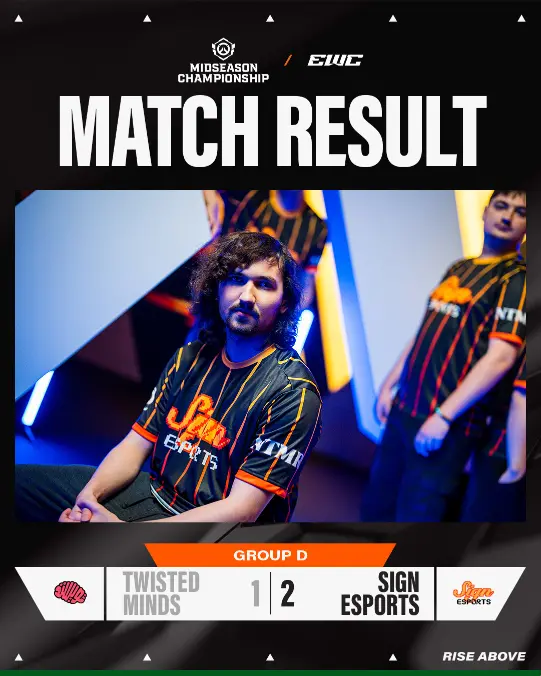 SIGN Esports 电竞世界杯守望先锋首胜告捷，将对战 T1 战队争夺出线权