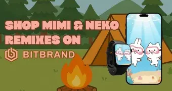Camp Network“Mimi &amp; Neko”二创获奖作品将作为精美壁纸在 BitBrand 发售，并在苹果设备端展示