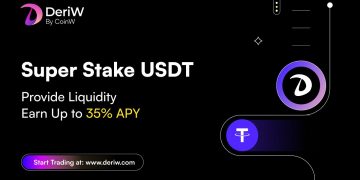 DeriW 宣布主網即將上線，開啟零 Gas 鏈上衍生品新時代 