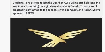 ALT5 Sigma 納斯達克敲鐘上市,啟動 World Liberty Financial $WLFI 資金策略