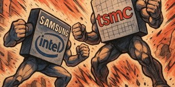 韓美結盟!三星、Intel 驚傳合作力抗台積電