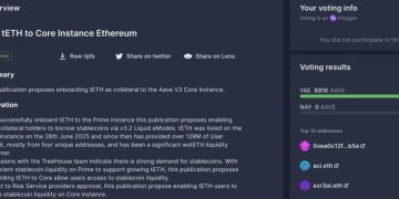 Aave 納入 tETH 作為抵押品：槓桿再槓桿會把 Aave 推向壞帳邊緣嗎？ 