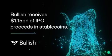 Bullish IPO 募資 11.5 億美元全以穩定幣結算,為美國融資市場開先例