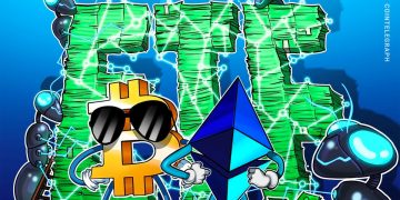 Ether ETFs log straight week of outflows, $796M pulled as price drops 10%