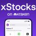 Kraken 推出「xStocks」進軍歐洲市場:用 1 歐元也能買美股代幣