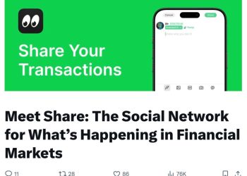 鏈上交易追蹤社交平台 Share 獲 Coinbase 注資 500 萬美元 