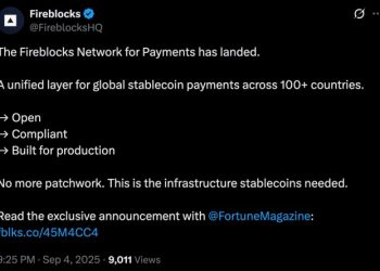 Fireblocks 推出穩定幣支付網路：挑戰 Stripe、Circle 搶攻全球新金融基建 