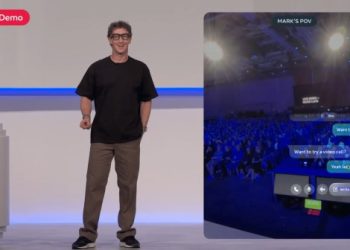 Meta 推出全新 Ray-Ban Display AI 眼鏡，祖克柏現場視訊通話卻尷尬失敗 