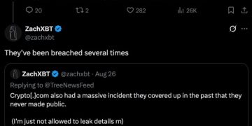 ZachXBT：Crypto.com 發生多次用戶個資外洩事件，但官方從未公開 
