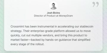 穩定幣基礎設施商 Crossmint 宣佈與電匯龍頭公司 MoneyGram 合作 