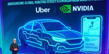 輝達攜手 Uber、鴻海、Stellantis,共築全球最大 Level 4 自駕車生態系統