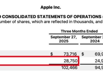 Apple 2025 Q4 財報：營收與股價皆創新高，iPhone 與服務事業成最大功臣 