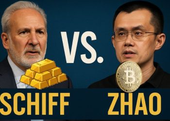 Peter Schiff 公開挑戰 CZ 趙長鵬！世紀辯論：比特幣 vs 代幣化黃金誰更符合貨幣條件 