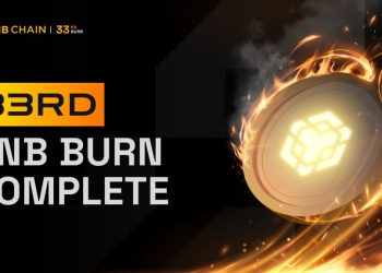 BNB Chain 完成第 33 次季度代幣銷毀：總價值超過 12 億美元 