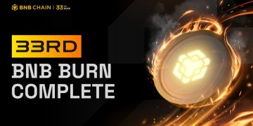 BNB Chain 完成第 33 次季度代幣銷毀:總價值超過 12 億美元