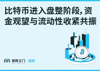 Matrixport 投研：比特币进入盘整阶段，资金观望与流动性收紧共振