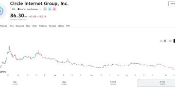 Circle 今年仍虧 2 億鎂，降息不利儲備收益，股價單日暴跌 12% 