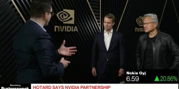 黃仁勳和 Nokia 執行長表示 :基於國防安全和創新攜手打造 AI 太空網路平台