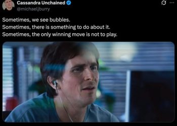 大賣空主角回歸看空 AI 巨頭:買入 Palantir、Nvidia 看跌期權,警告泡沫化