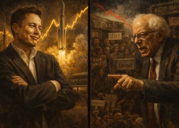 十位富豪一年暴賺 7300 億美元：馬斯克、桑德斯與財富不平等的世紀辯論 