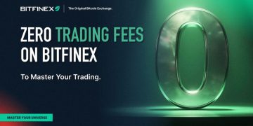 Bitfinex 推出零交易手續費,長期獲利優勢推動全球加密採用