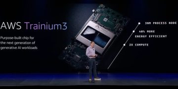 亞馬遜急推最新 AI 晶片 Trainium3，正面挑戰輝達與 Google 