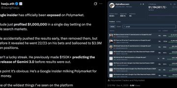 10x Research:預測市場成長快速,頂尖交易員藉資訊落差狙擊散戶