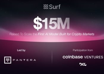 Surf 拿下 Pantera 與 Coinbase 1500 萬美元融資,打造加密領域原生 AI