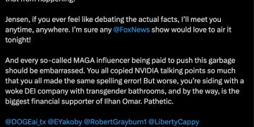 黃仁勳傳農曆年前訪中，或力拚重啟輝達 AI 晶片中國市場 