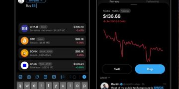 最快下個月能在推特交易美股加密貨幣？X (前 Twitter) 新功能畫面流出 