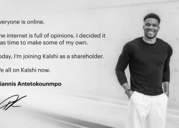 字母哥 Giannis Antetokounmpo 入股預測市場 Kalshi,網友質疑利益衝突