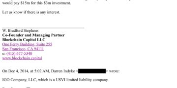 艾普斯坦為 Coinbase 早期投資人，4 年後轉售一半套現 1,500 萬美元 