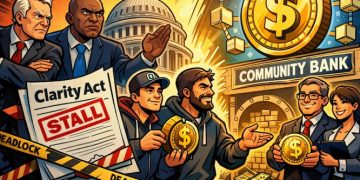 加密法案《Clarity Act》卡關，業者提「讓社區銀行自行發穩定幣」來解套 
