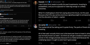 VC 圈內戰開打：a16z 與 Dragonfly 對槓「非金融類 Web3 應用到底死了沒？」 