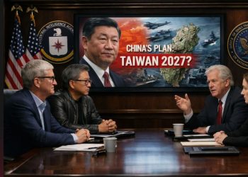 紐時：CIA 密會蘋果、輝達黃仁勳，警告中共將在 2027 前攻台 